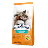 CLUB 4 PAWS Sterilised with Chicken 14kg